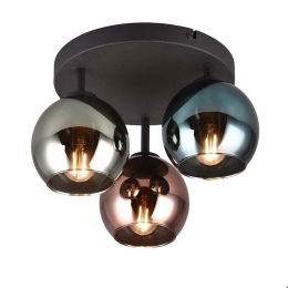 Φωτιστικό Οροφής - Πλαφονιέρα Sheldon R61303017 3xE14 20x33cm Multi RL Lighting