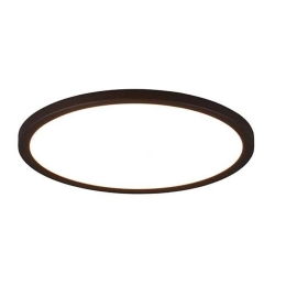 Φωτιστικό Οροφής - Πλαφονιέρα Aureo R64371132 SMD 2200lm 3000 - 6500K 2x29cm Black RL Lighting