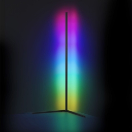 Φωτιστικό Δαπέδου Level R45721102 Με Τηλεκοντρόλ SMD RGB 43x141cm Black RL Lighting