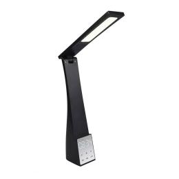Φωτιστικό Γραφείου Επαναφορτιζόμενο Linus R52681102 Με Ηχείο Και Bluetooth SMD 135lm 4500+6000+3000K 5x41cm Black RL Lighting