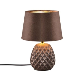 Επιτραπέζιο Φωτιστικό Ariana R51531026 E14 27x18cm Brown RL Lighting