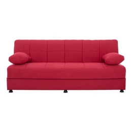 Καναπές Κρεβάτι Τριθέσιος Ege HM3067.04 Fuchsia192x74x82 εκ. Ύφασμα