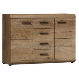 Μπουφές 36134-LN-21 Καρυδιά 120x86.5x42cm Μελαμίνη
