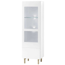 Βιτρίνα Με Φωτισμό Led K2 50x181x41cm White