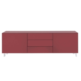 Μπουφές A_21116_K21B2D3S-red 149x75x41cm Bordeaux