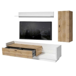Σύνθεση Talina (Σετ 3Τμχ) Talina_36_1 240x175x48cm Oak-White