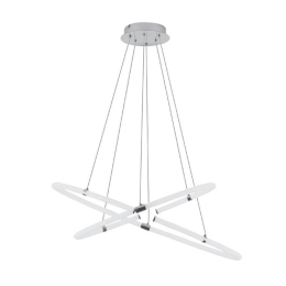 Φωτιστικό Οροφής Led 1953 90W 3000K 65Lm Opal Μέταλλο