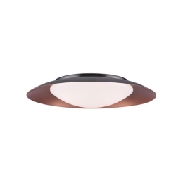 Φωτιστικό Οροφής - Πλαφονιέρα Led Φ50 1959 28W 3000K 90Lm Black-Copper Μέταλλο,Ακρυλικό