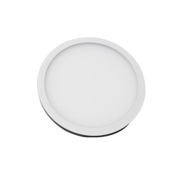 Panel Led 19169 Φ11 7W 3000K 95Lm White Στρόγγυλο Αλουμίνιο