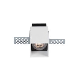 Σποτ Trimless Led 180003 1x7W COB 2700K 630Lm White Τετράγωνο Αλουμίνιο