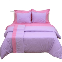 Μαξιλαροθήκες Supreme Collection Σετ 2τμχ Oxford Fucshia Viopros 50Χ70 50x75cm 100% Βαμβάκι