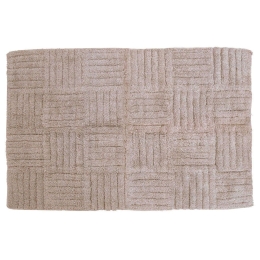 Πατάκι Μπάνιου Des. Domino Grey Anna Riska 50 X 80 50x80cm 100% Βαμβάκι