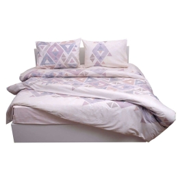 Σεντόνι Des. 5002 Σετ 3Τμχ Beige Anna Riska Μονό 160x260cm 100% Βαμβάκι