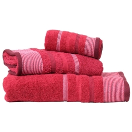 Πετσέτα Χαβάη Red Viopros Σώματος 70x140cm 100% Βαμβάκι