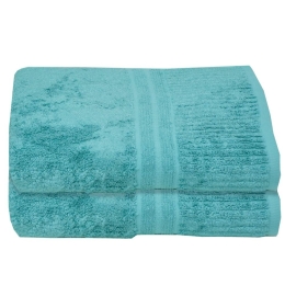 Πετσέτα Modal 5 Aqua Blue Anna Riska Σώματος 70x140cm Βαμβάκι-Φυσική Ίνα