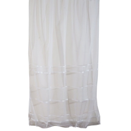 Κουρτίνα Cuba Με Τρέσα 2 White Anna Riska 280x270 Οργαντίνα