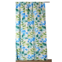 Κουρτίνα Liv Με Τρέσα 2 Blue Anna Riska 280x270 Πολυέστερ
