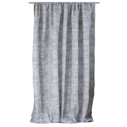 Κουρτίνα Russell Με Τρέσα 9 Grey Anna Riska 140X270cm 100% Βαμβάκι
