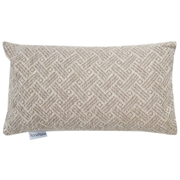 Μαξιλάρι Διακοσμητικό (Με Γέμιση) 1442 Beige Anna Riska 32x52 Chenille