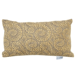 Μαξιλάρι Διακοσμητικό 1443 (Με Γέμιση) Gold Anna Riska 32x52 Chenille