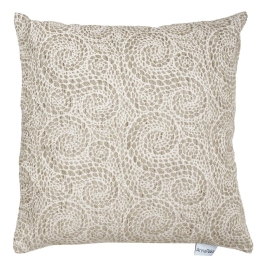 Μαξιλαροθήκες Διακοσμητικές 1443 (Σετ 2τμχ) Beige Anna Riska 42Χ42 Chenille