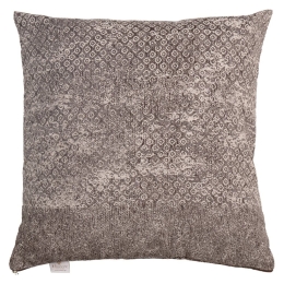 Μαξιλάρι Διακοσμητικό (Με Γέμιση) 2206 Choco Viopros 42Χ42 Chenille