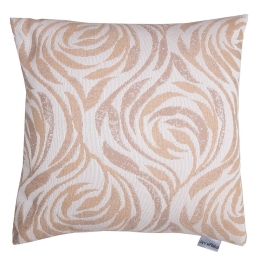 Μαξιλάρι Διακοσμητικό (Με Γέμιση) 1566 Beige Anna Riska 55X55 100% Βαμβάκι