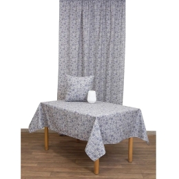 Μαξιλάρι Διακοσμητικό (Με Γέμιση) Νέον Blue Viopros 45X45 Πολυέστερ