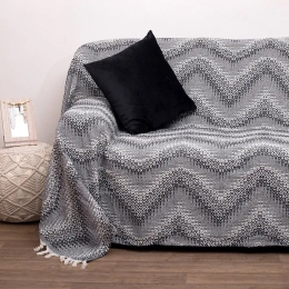 Ριχτάρι 3045 Black Viopros Διθέσιο 175x255cm 100% Βαμβάκι
