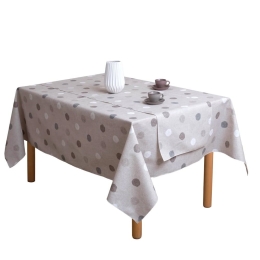 Τραπεζομάντηλο Αλέκιαστο Κίρκη Linen Viopros 160X160 Βαμβάκι-Πολυέστερ
