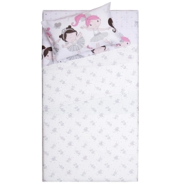 Κουβέρτα Παιδική Ελιάνα White Viopros Μονό 150x245cm 100% Βαμβάκι