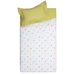 Κουβέρτα Βρεφική Άμαζον White Viopros Κούνιας 110x150cm 100% Βαμβάκι
