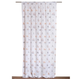 Κουρτίνα Παιδική Σάμι Με Τρέσα Multi Viopros 280x270 280x270cm Βαμβάκι-Πολυέστερ