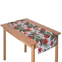 Runner Χριστουγεννιάτικα 4502 (Σετ 2τμχ)  Multi Viopros 40X150