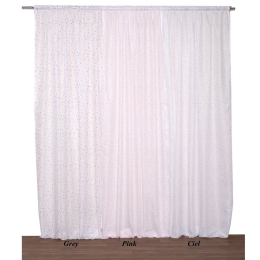 Κουρτίνα Παιδική Με Τρέσα Εστέλε Ciel Viopros 280x270cm 280x270cm Πολυέστερ