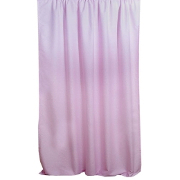 Κουρτίνα Παιδική Με Τρέσα Φιόρε Pink Viopros 140X270cm 140x270cm Βαμβάκι-Πολυέστερ