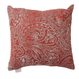 Μαξιλάρι Διακοσμητικό 2208 (Με Γέμιση) Terracotta Viopros 42X42 42x42cm Chenille