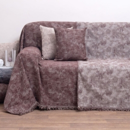 Ριχτάρι 2209 Brown Viopros Διθέσιο 180x240cm Chenille
