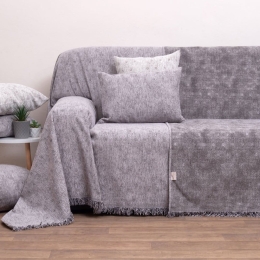 Ριχτάρι 2210 Grey Viopros Πολυθρόνα 180x180cm Chenille