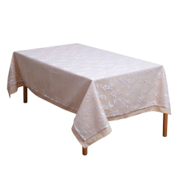 Τραπεζομάντηλα 5574 (Σετ 2τμχ) Beige Viopros 155X280 Πολυέστερ