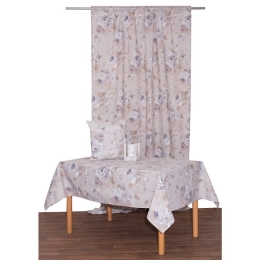 Τραπεζομάντηλο Ίριδα Linen Viopros 140Χ140 140x140cm Βαμβάκι-Πολυέστερ