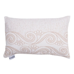Μαξιλάρι Διακοσμητικό (Με Γέμιση) 1572 Beige Anna Riska 32x52 100% Βαμβάκι