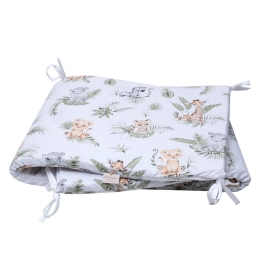 Πάντα Κούνιας Σόφι White Viopros 40x165cm 100% Βαμβάκι