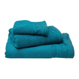 Πετσέτα Nefeli 4 Lake Blue Anna Riska Σώματος 70x140cm 100% Βαμβάκι