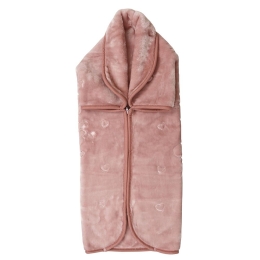Υπνόσακος Βρεφικός Βελουτέ Bear 2 Blush Pink Anna Riska 0-1 ετών 80x110cm Πολυέστερ