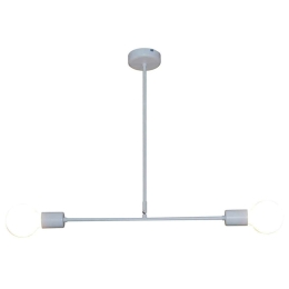 Φωτιστικό Οροφής - Ράγα Δίφωτη Led HL-3525-2 77-3807 Rodney White  Homelighting Μέταλλο
