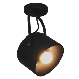 Φωτιστικό Οροφής Spot HL-3599-1L 77-4235 Archie Black  Homelighting Μέταλλο