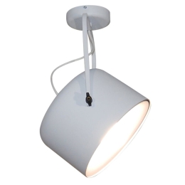 Φωτιστικό Οροφής Spot HL-3599-1S 77-4230 Archie White  Homelighting Μέταλλο