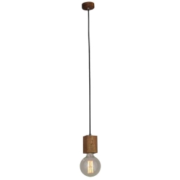 Φωτιστικό Οροφής Κρεμαστό HL-025R-1P 77-2721 Melody Aged Wood  Homelighting Ξύλο