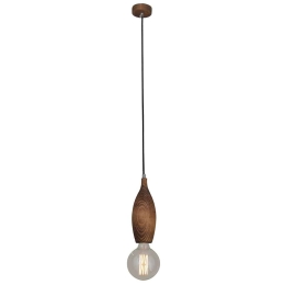 Φωτιστικό Οροφής Κρεμαστό HL-028R-1 77-2724 Melody Aged Wood  Homelighting Ξύλο